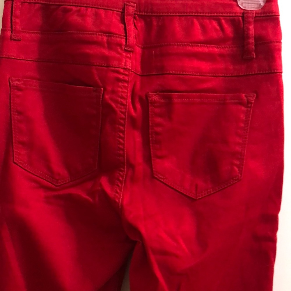 Red pants(never worn) - Picture 3 of 5